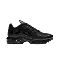 Nike Air Max Plus shoe in a triple black