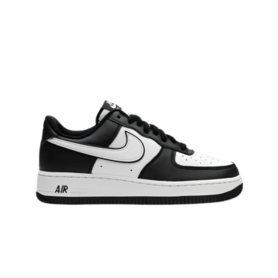 Nike Air Force 1 Low in a black and white "Panda"
